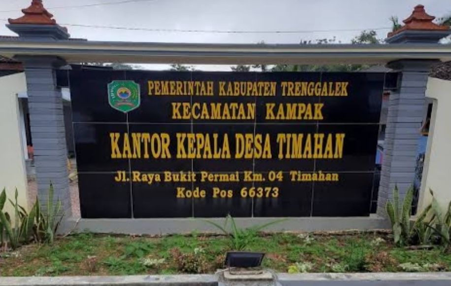 Empat Sumber Mata Air Terbesar di Desa Timahan Terancam Hilang oleh Tambang Emas PT SMN 2 Kantor Kepala Desa Timahan, Kecamatan Kampak, Kabupaten Trenggalek