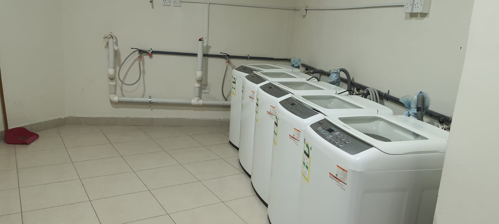 Inilah Foto-Foto Fasilitas Kamar Hotel Jemaah Haji di Makkah 5 Mesin cuci baju hotel jemaah haji di Makkah