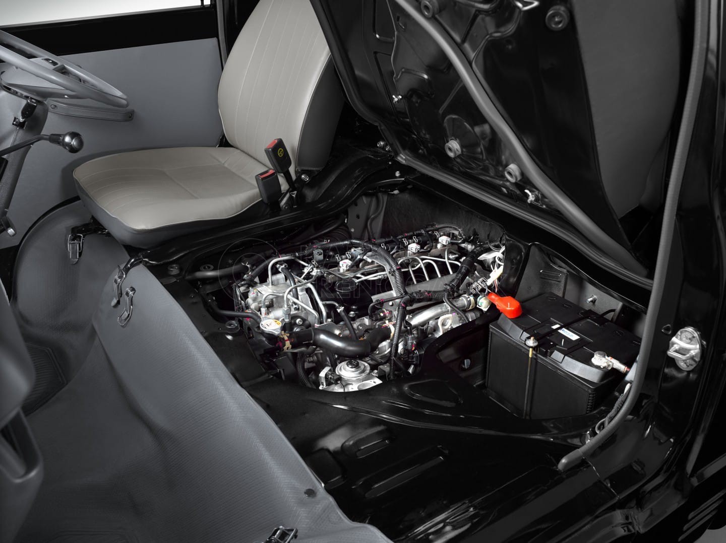 Generasi Terbaru Mitsubishi New Colt L300 Lahir, Cek Spesifikasi dan Tampilannya Sekarang 1 Tampilan mesin Mitsubishi New Colt L300