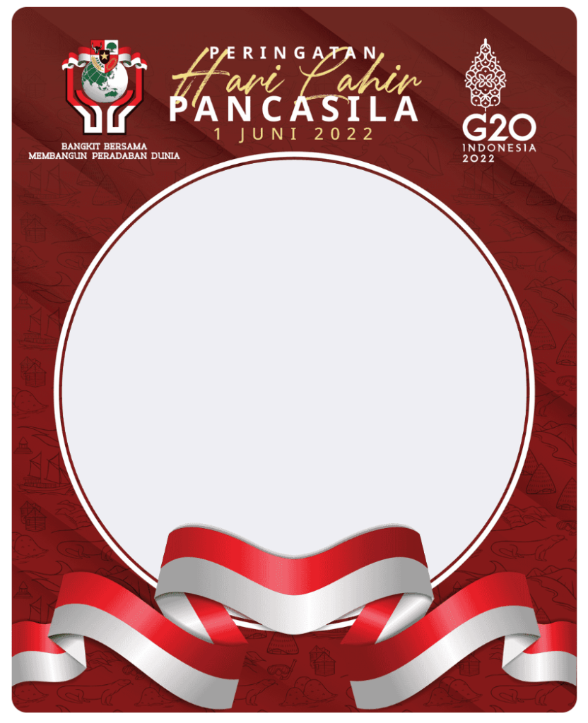 Twibbon Hari Lahir Pancasila 2022 Resmi dari Pemerintah 2 Twibbon Hari Lahir Pancasila Tahun 2022, dibuat oleh BPIP RI