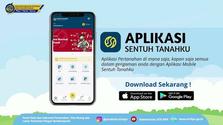 Cara Cek Sertifikat Tanah Online Melalui Aplikasi Handphone, Resmi 1 Aplikasi Sentuh Tanahku, untuk cek sertifikat tanah