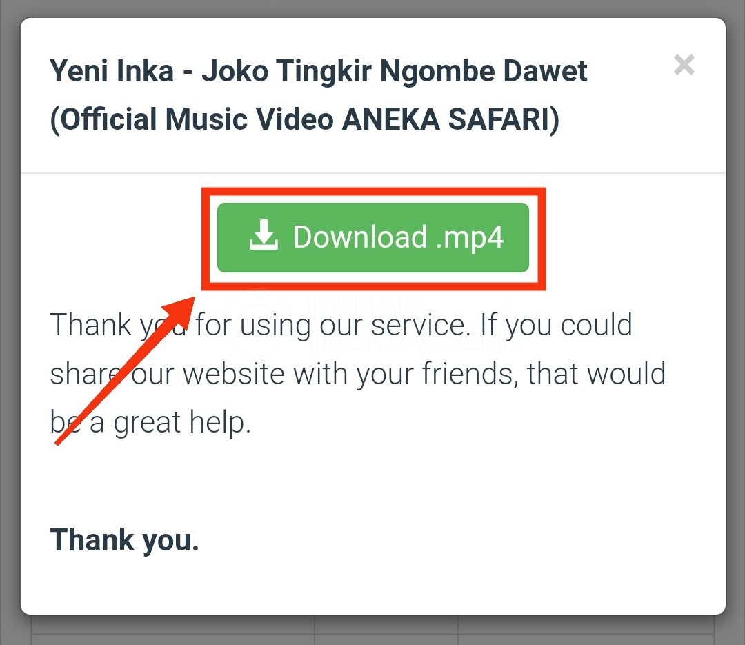 Cara Download Video di YouTube, Cepat dan Gratis 5 Kolom download di Y2Mate