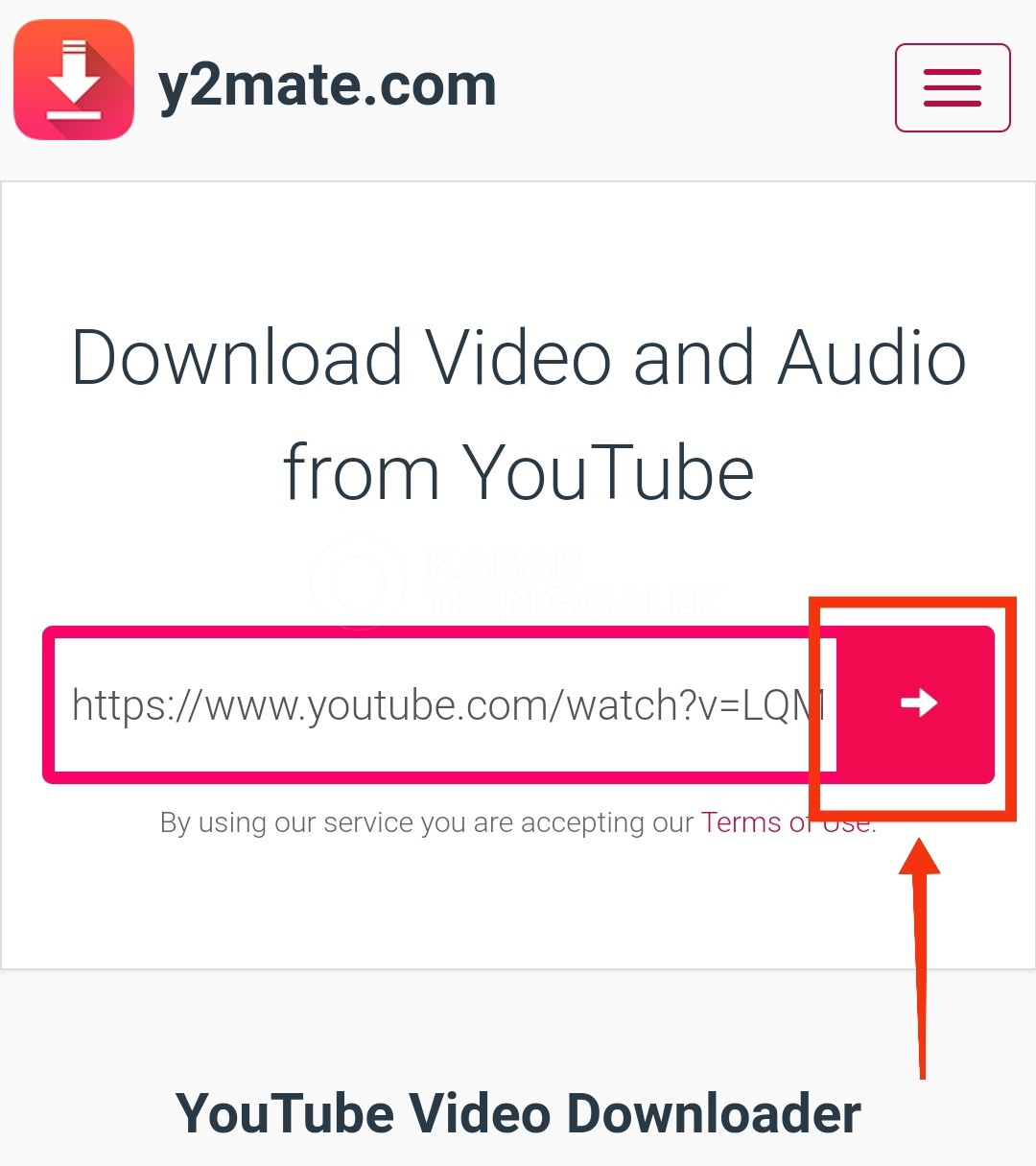 Cara Download Video di YouTube, Cepat dan Gratis 3 Tombol panah di Y2Mate
