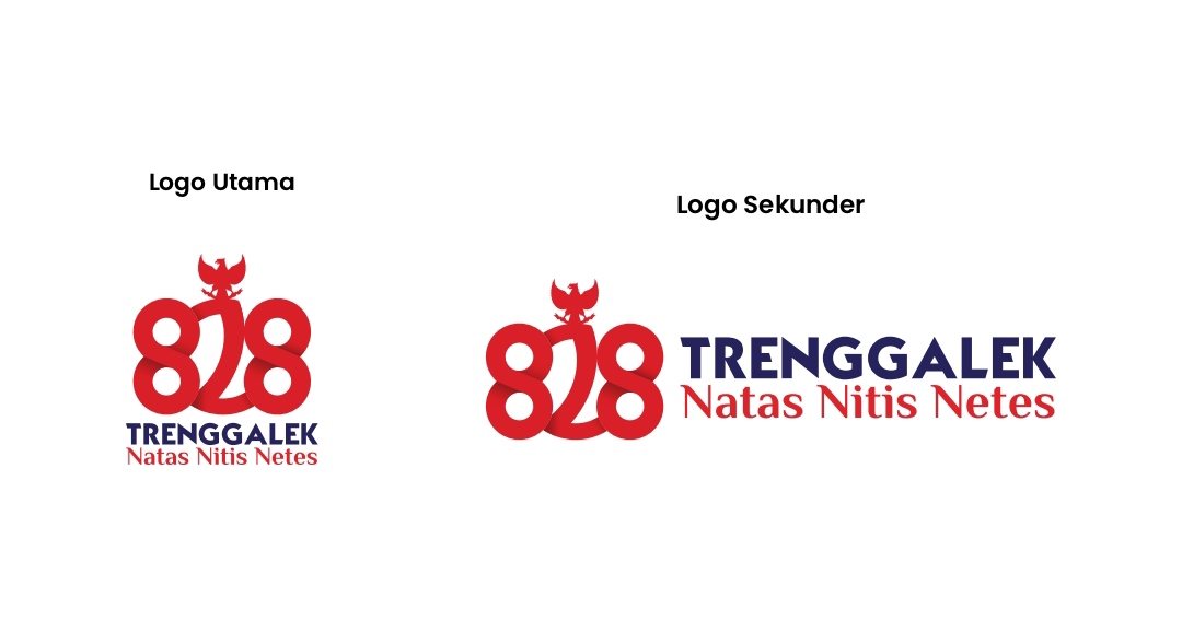 Makna Logo Hari Jadi Trenggalek ke-828: Natas Nitis Netes 1 Logo utama dan sekunder Hari Jadi Trenggalek ke-828