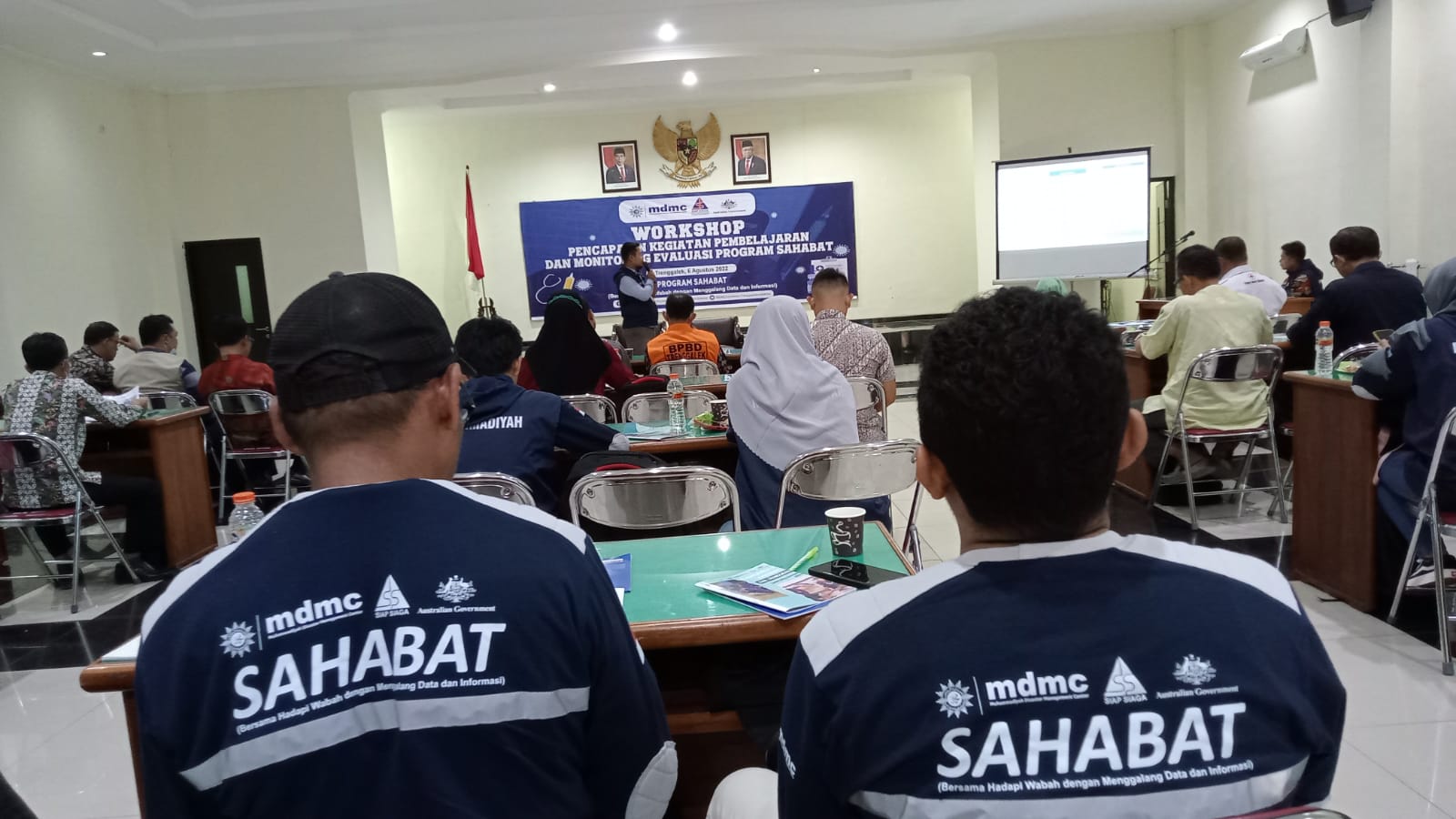 Bentuk Desa Tangguh Bencana, MDMC Trenggalek Galang Data dan Informasi 1 Workshop MDMC Trenggalek bahas evaluasi program SAHABAT