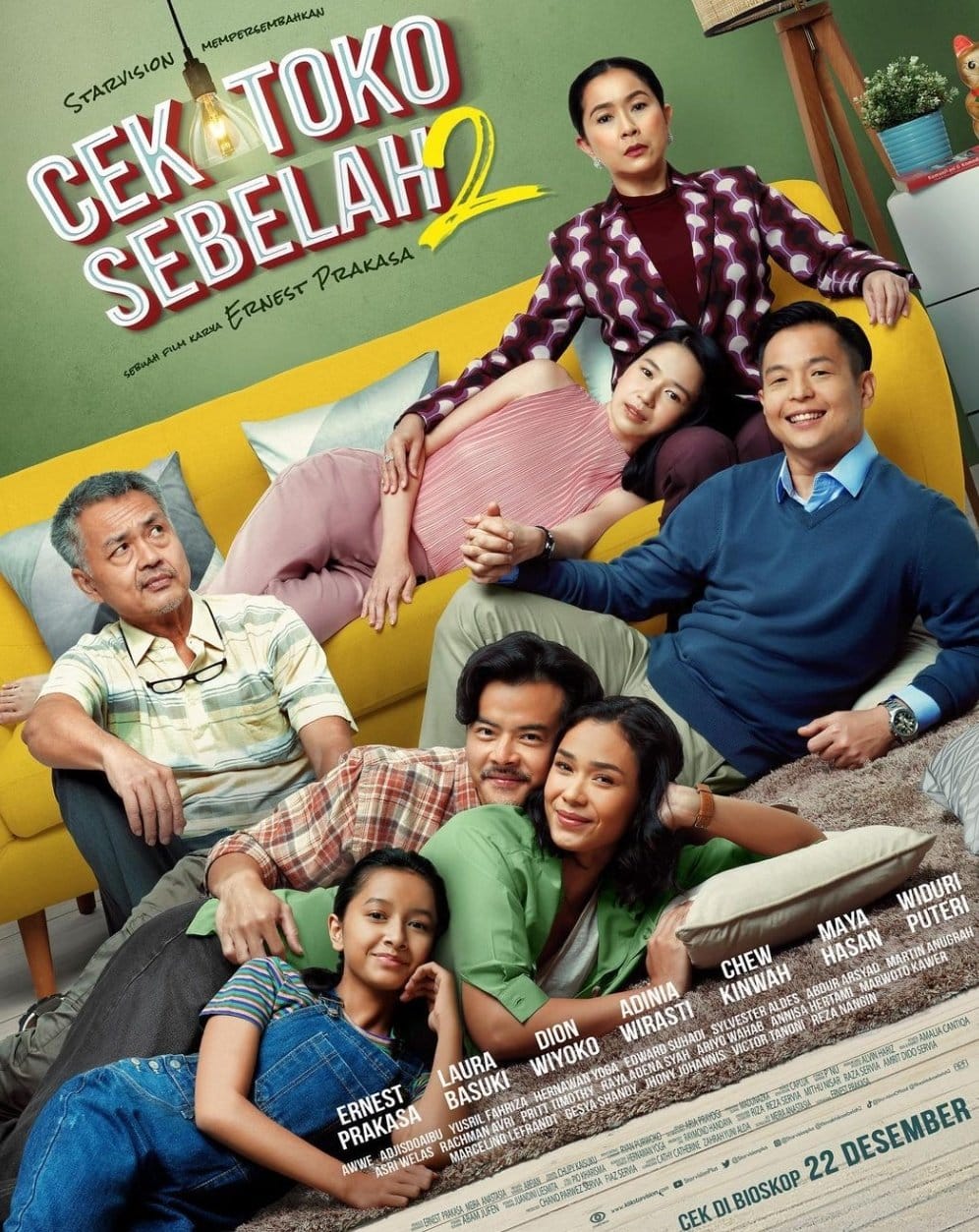 7 Rekomendasi Film yang Tayang Bulan Desember di Bioskop, Cocok Buat Menemani Liburan 1 Film Cek Toko Sebelah 2