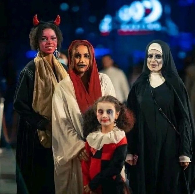 Kompilasi Foto Perayaan Halloween di Arab Saudi 2 Perayaan Halloween di Arab Saudi 2