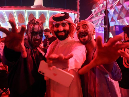 Kompilasi Foto Perayaan Halloween di Arab Saudi 3 Perayaan Halloween di Arab Saudi 3
