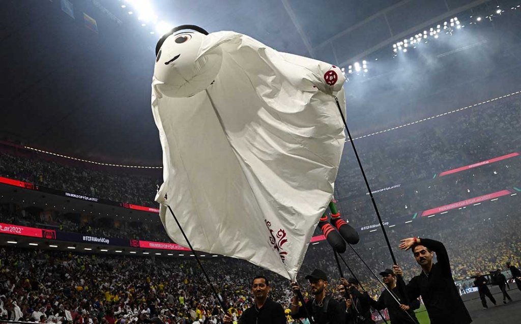 Mengenal La'eeb, Maskot Piala Dunia 2022 1 Sosok Laeeb yang menurut netizen mirip Casper