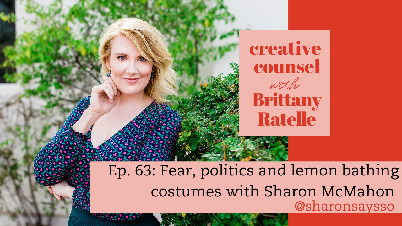 Fear, politics & lemon bathing costumes, interview with Sharon McMahon