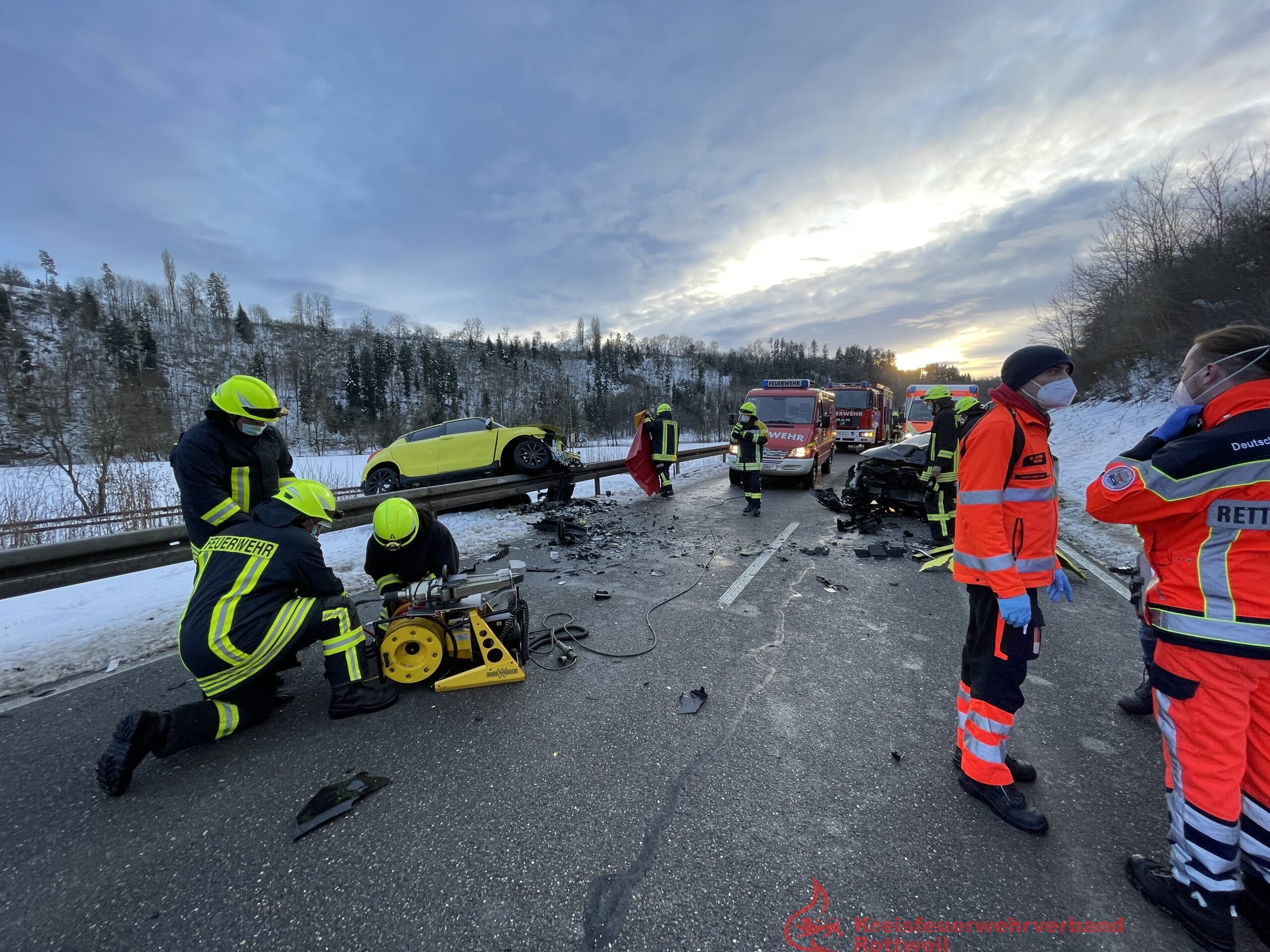 Verkehrsunfall Kreisfeuerwehrverband Rottweil E V