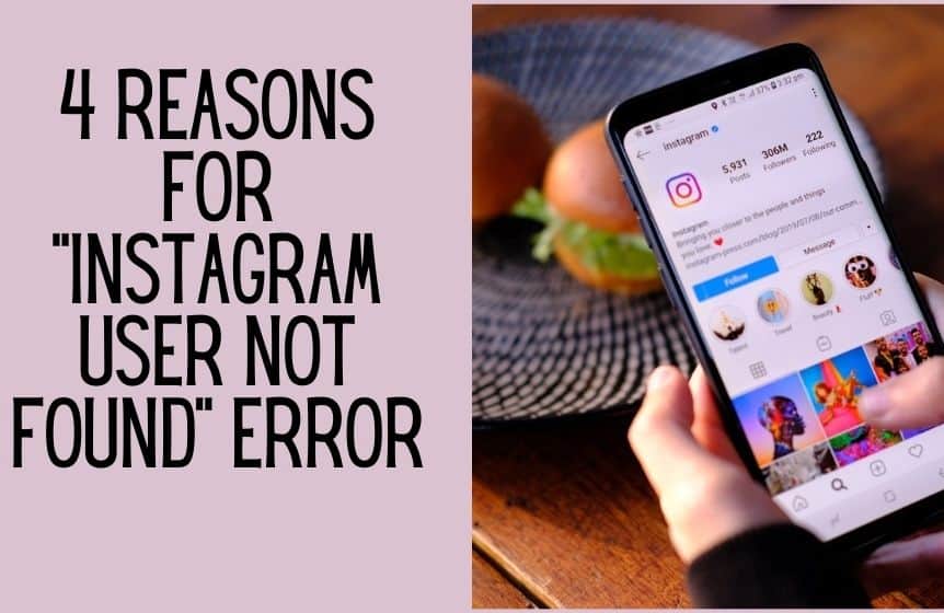 4 reasons for "Instagram user not found" error Kids n Clicks