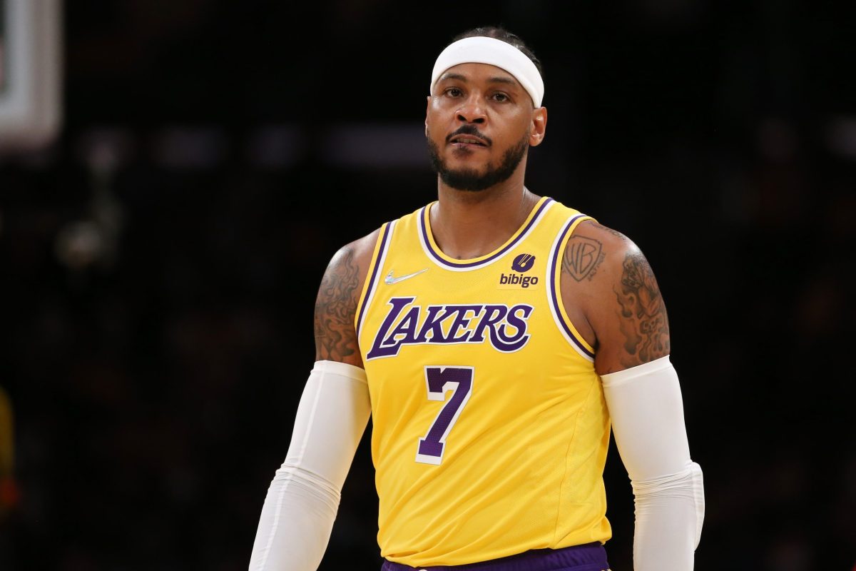 Carmelo Anthony says LeBron James compared the Lakers to the 2020