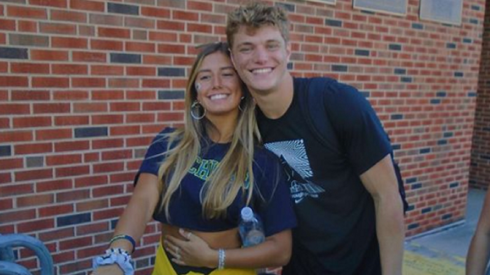 JJ McCarthy's girlfriend Katya Kuropas draws attention at Fiesta Bowl