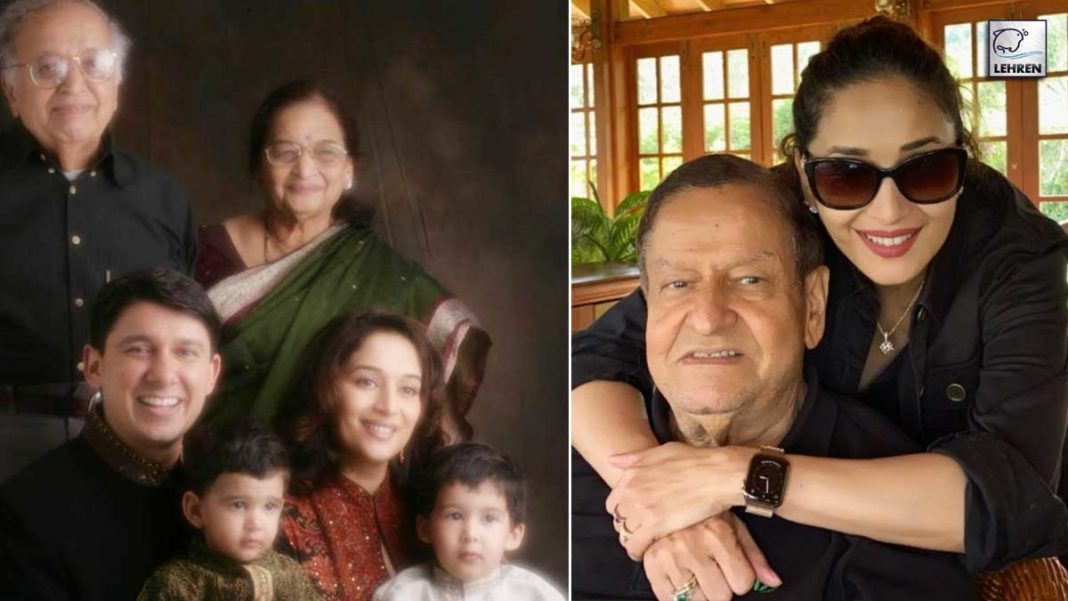 Madhuri Dixit Share An Picture Of Her Father And Her Father In Law On