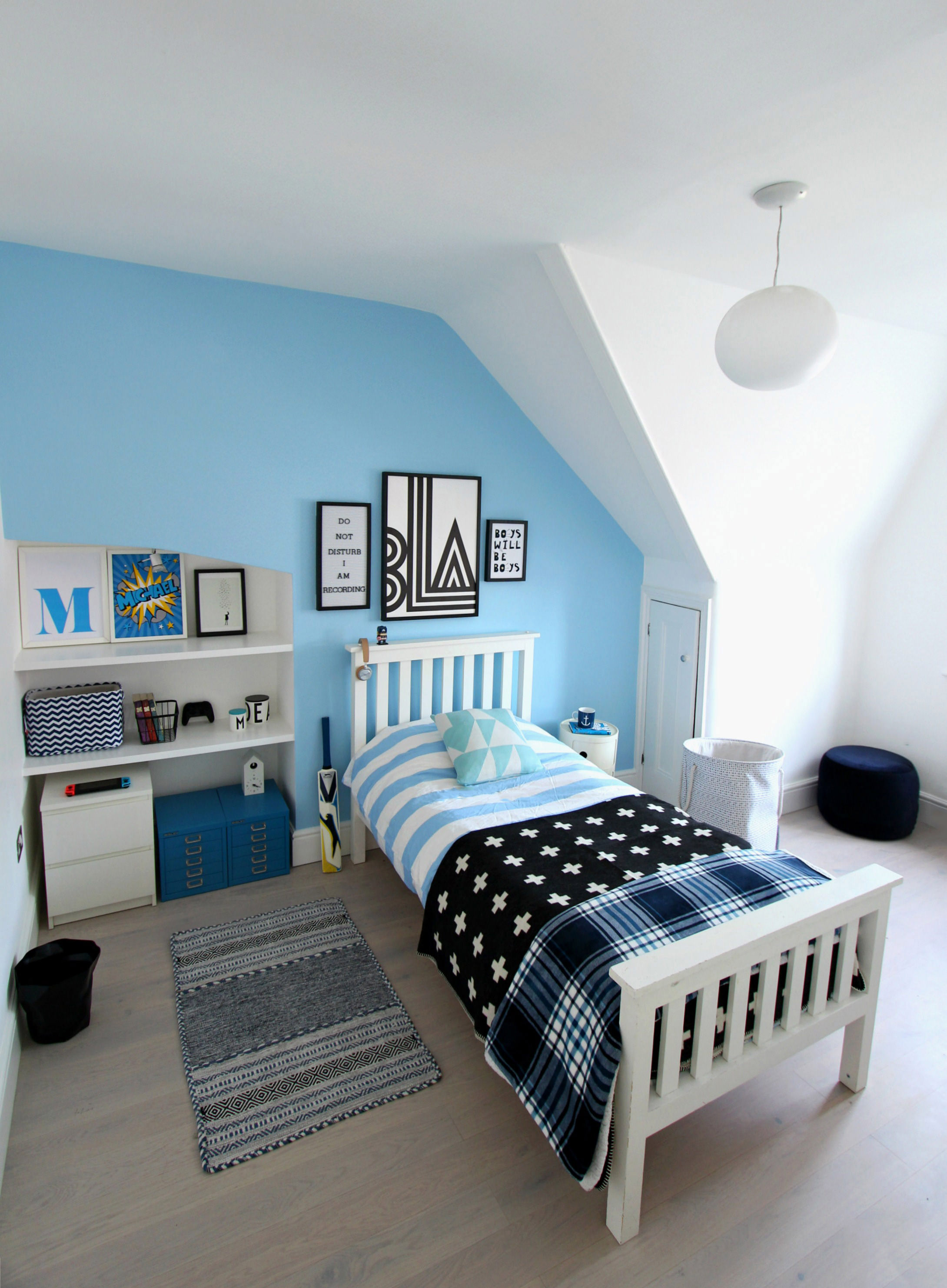 Teen Bedroom Ideas In Blue On A Budget With Homesense