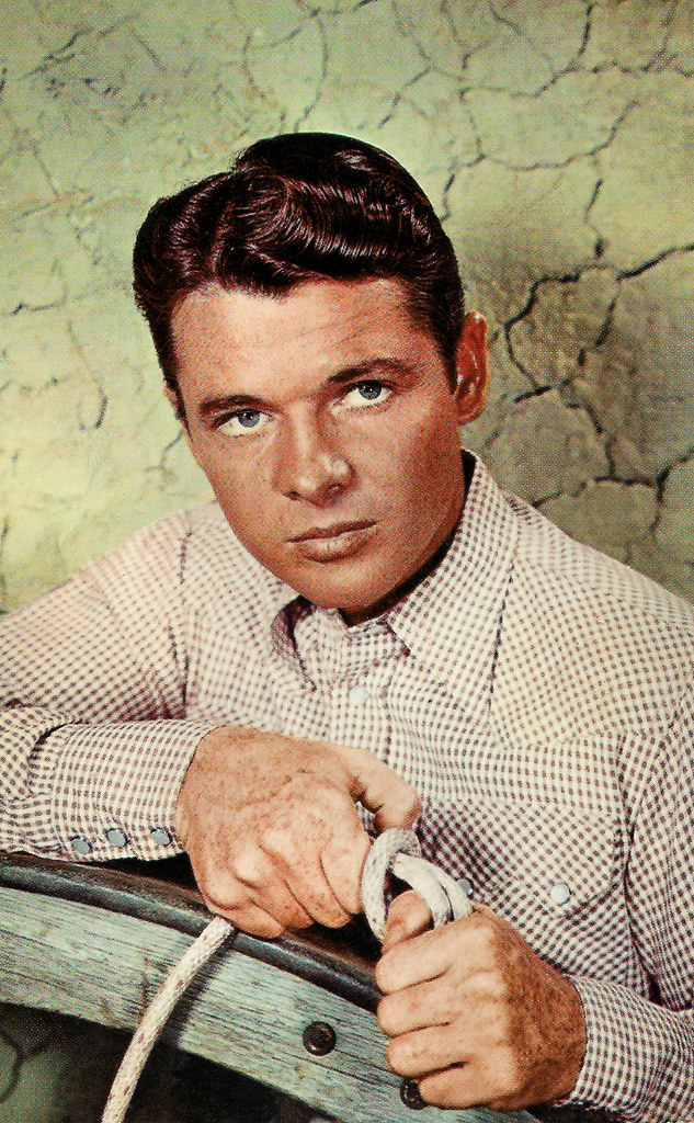 Audie Murphy American postcard by UniversalInternational … Flickr