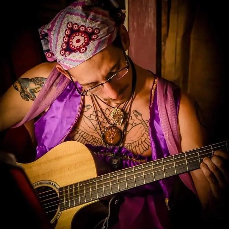 R. P. Gio: Hiphop Emcee, Metal Guitarist, Fire Spinner