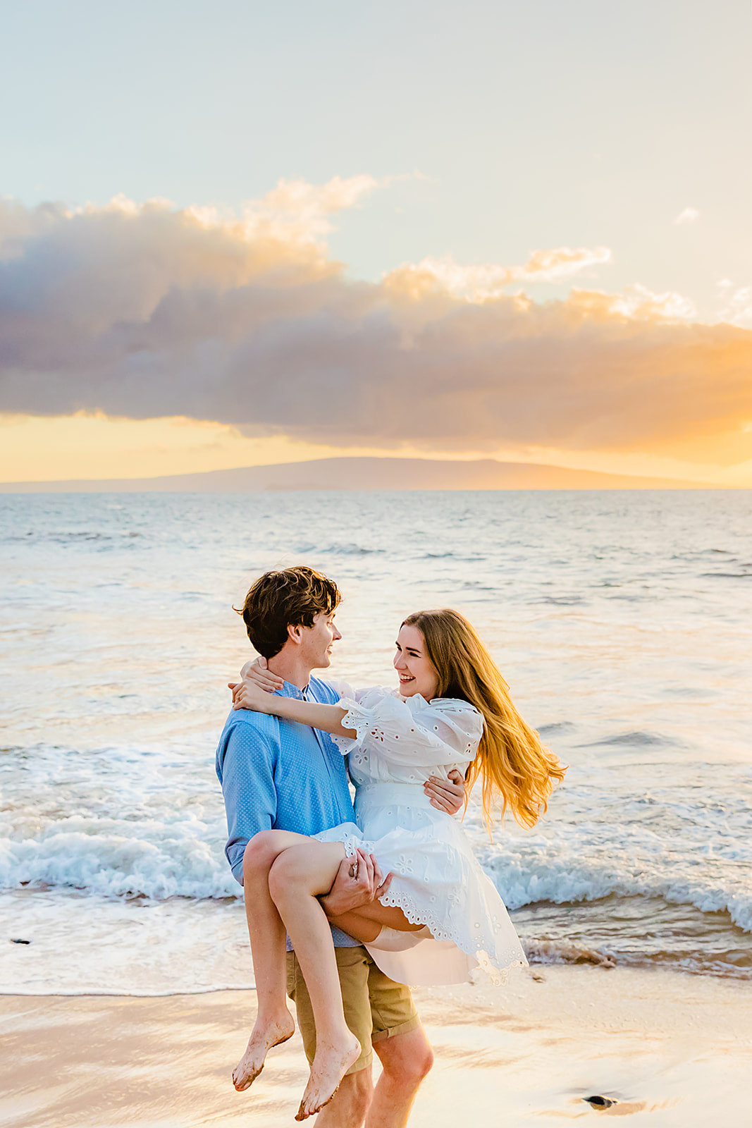 Mia Maples’ Maui Engagement Photos Love + Water