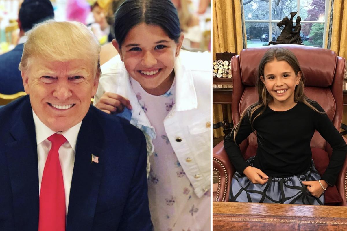 From flying around in Marine one to sitting on the Oval office chair