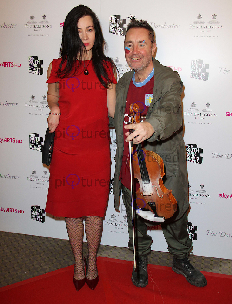 Nigel Kennedy; Agnieszka Kennedy The South Bank Sky Arts Awards