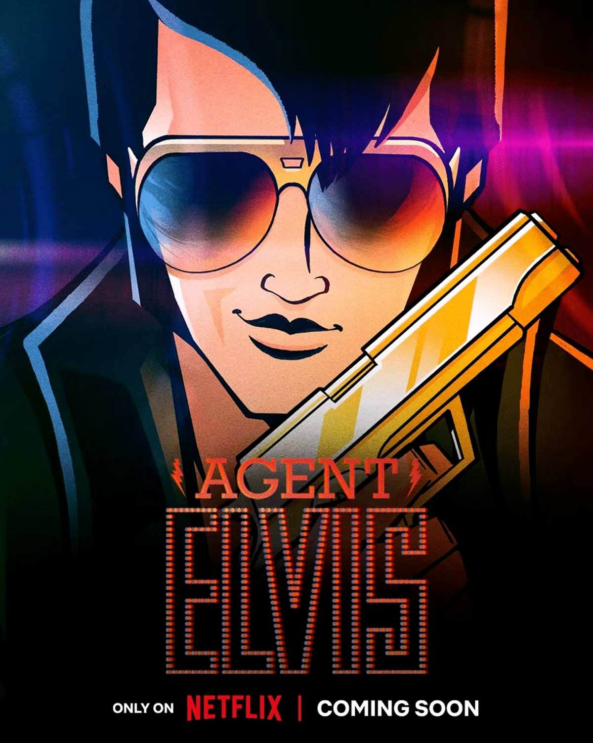 Netflix's New Animated Series 'Agent Elvis' Turns the King into a Super