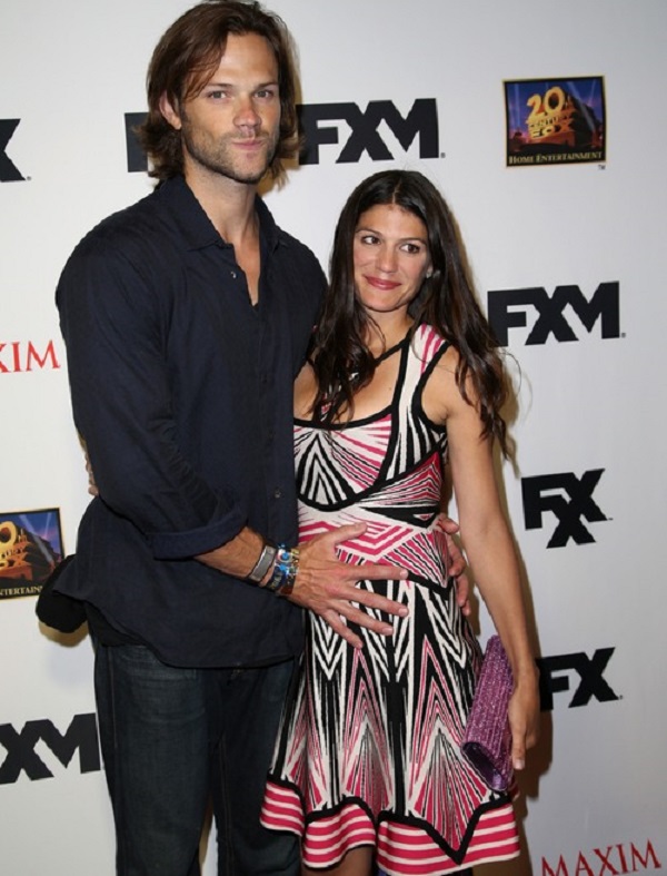 Supernatural Star Jared Padalecki and His wife Genevieve Cortese