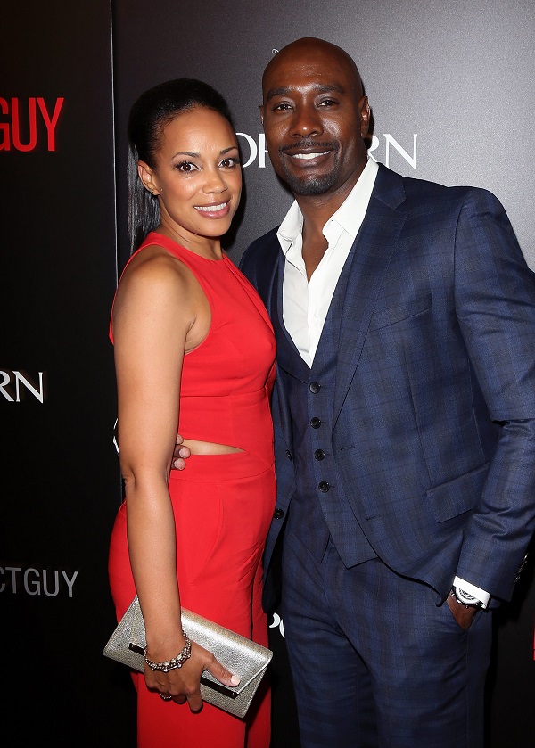 The low key celebrity coupleMorris Chestnut and his wife Pam Byse