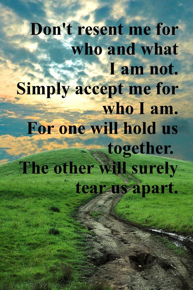 Accept Me For Who I Am Quotes. QuotesGram