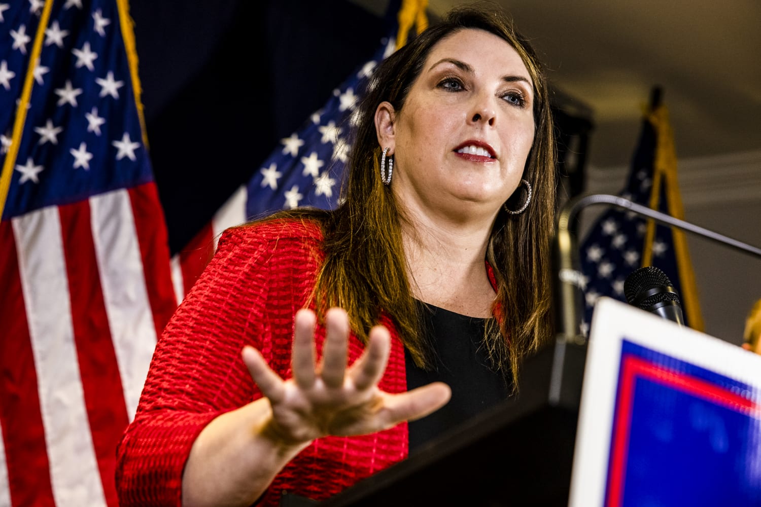 Ronna McDaniel pledged a neutral GOP primary for 2024. Trump will test