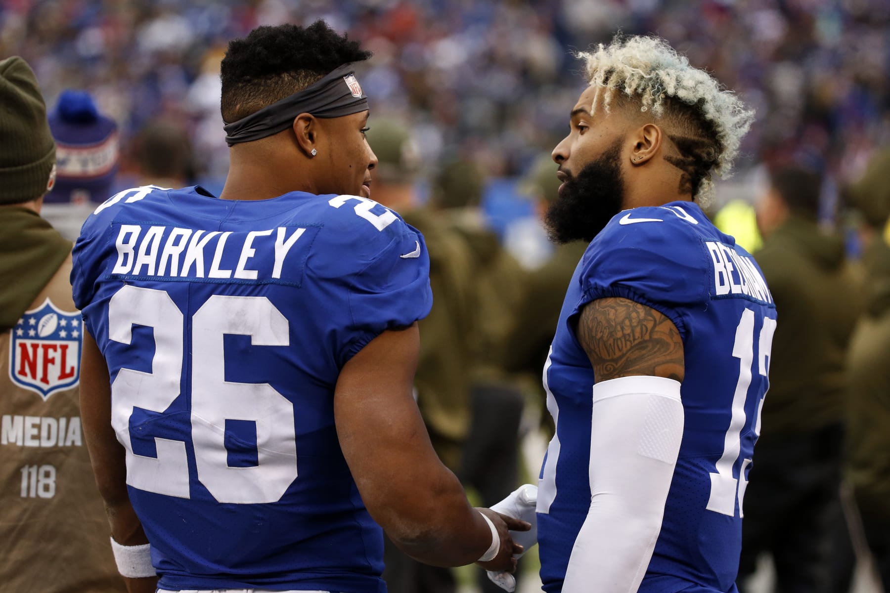 Saquon Barkley Endorses Odell Beckham Jr Return To Giants Amid Cowboys Interest News Results Highlights Stats And Rumours New York News