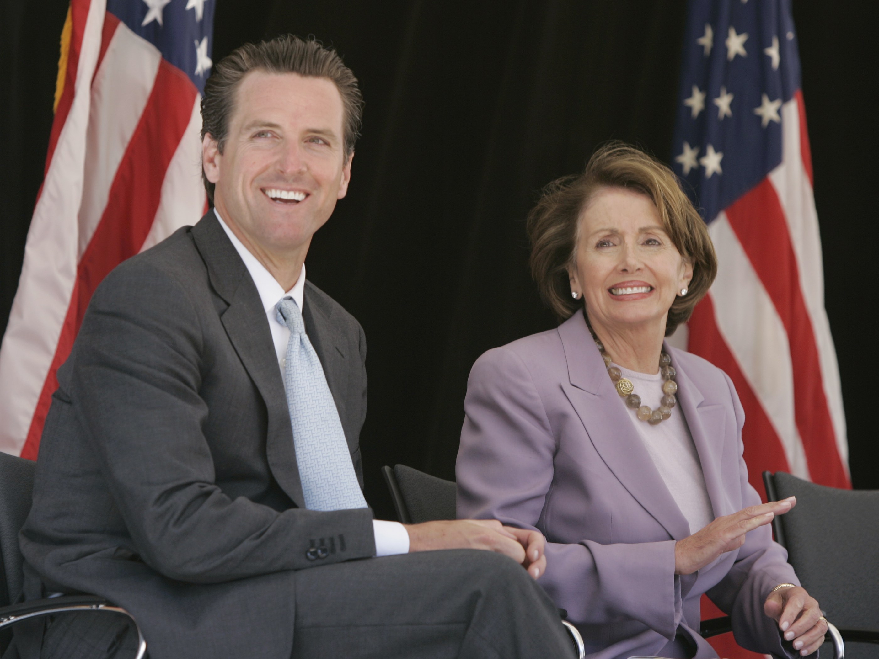 Gavin Newsom We Must 'Put Nancy Pelosi Back in the Speakership'