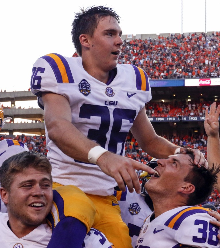 Cole Tracy kicked a 42yard field goal on the final play to Breitbart