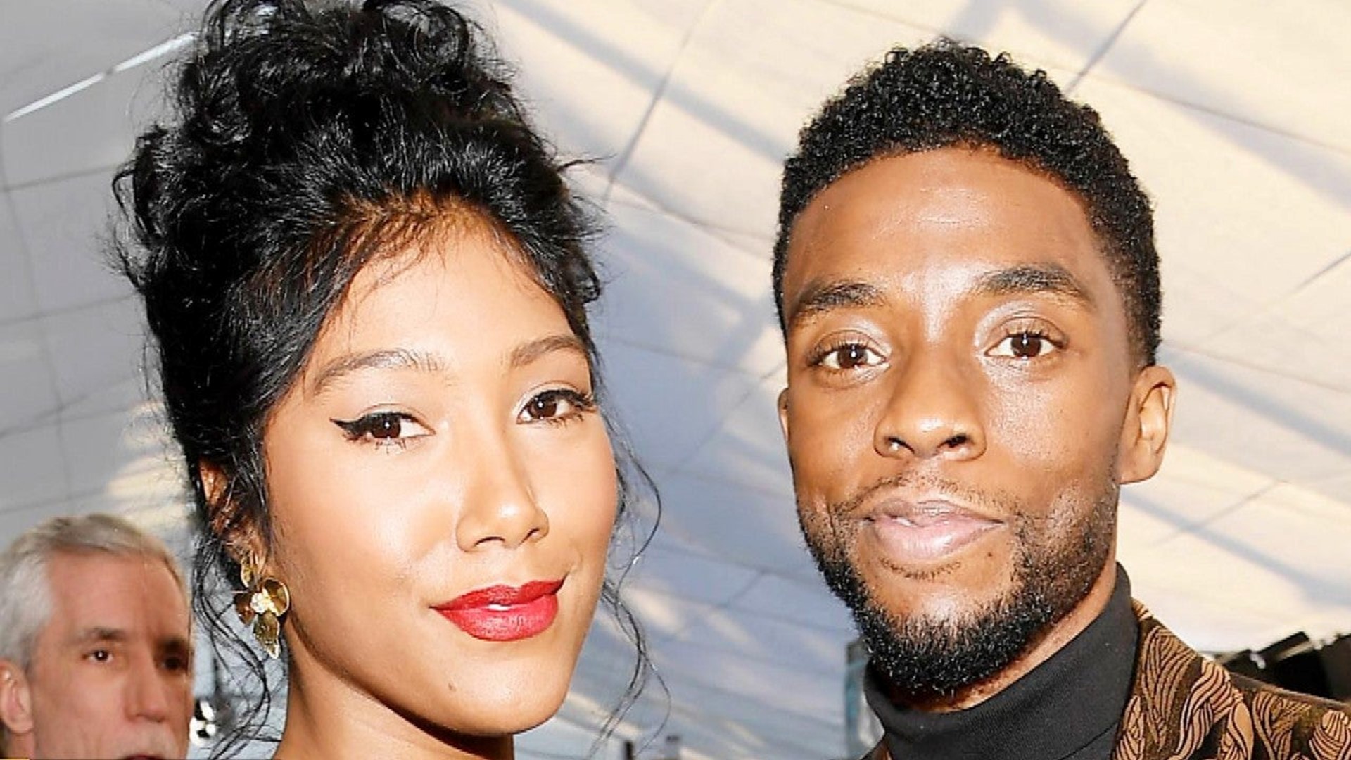 Chadwick Boseman's Wife Gives Emotional Speech After Posthumous Critics