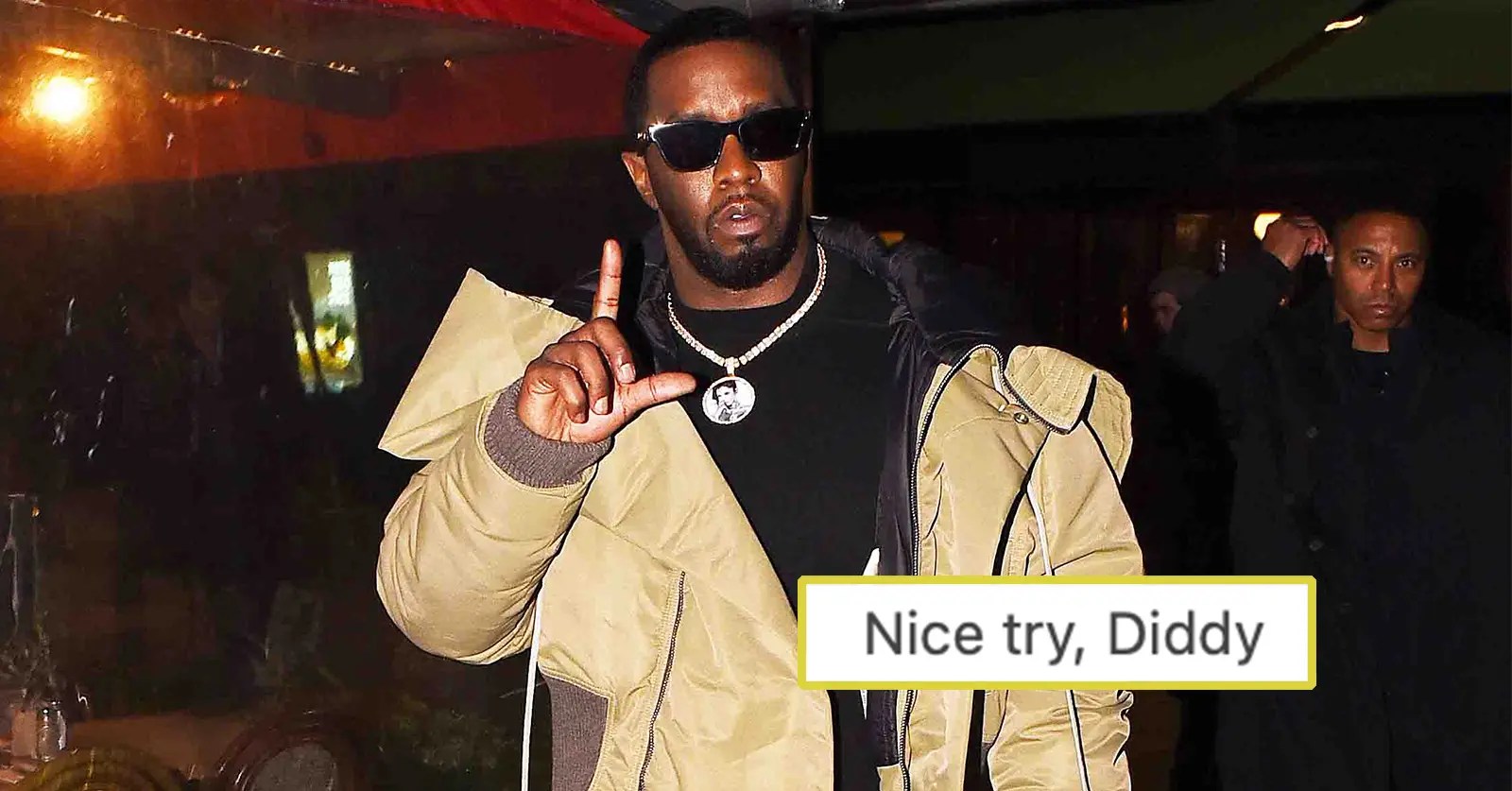 What Do All Those "Nice Try Diddy" Comments Mean?