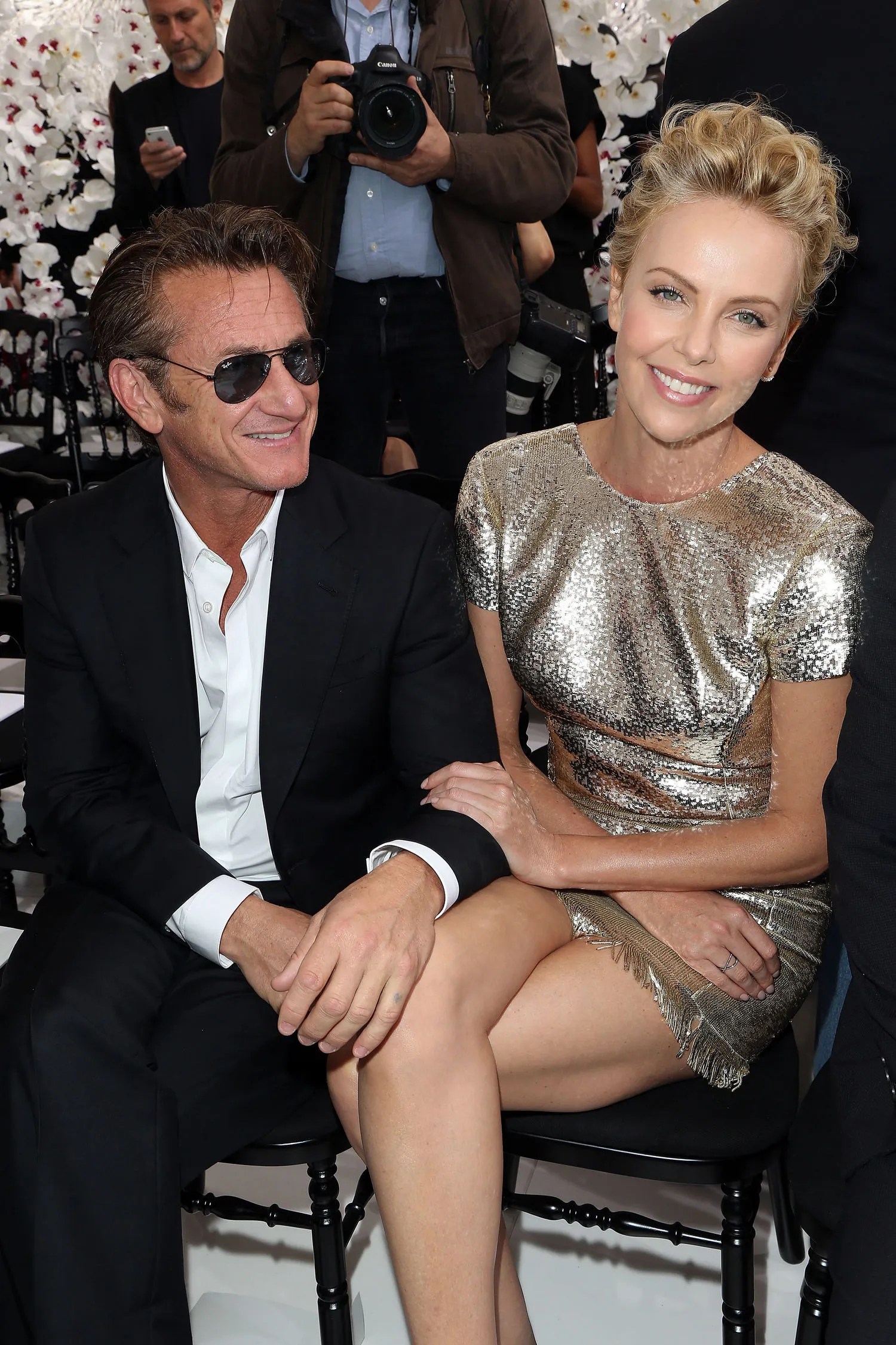 Charlize Theron, Sean Penn Engaged Glamour