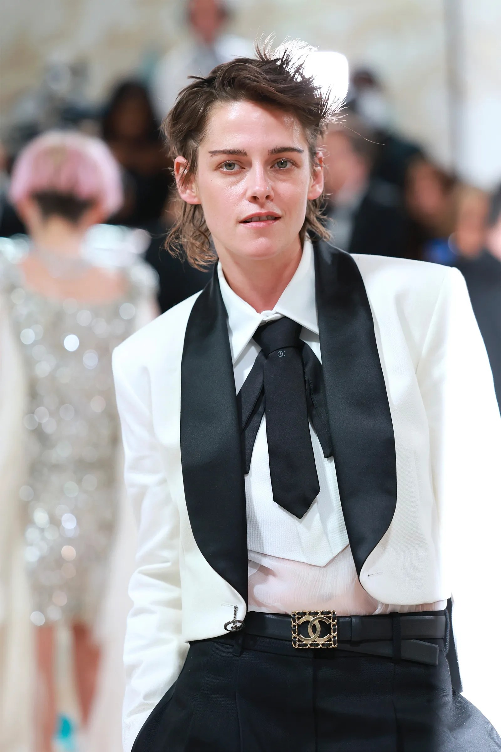 Kristen Stewart estrena un corte de cabello mullet en la Met Gala 2023