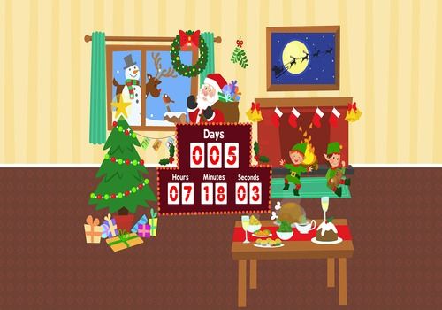 Downloaden Christmas Countdown Screensaver 1.2 für Windows