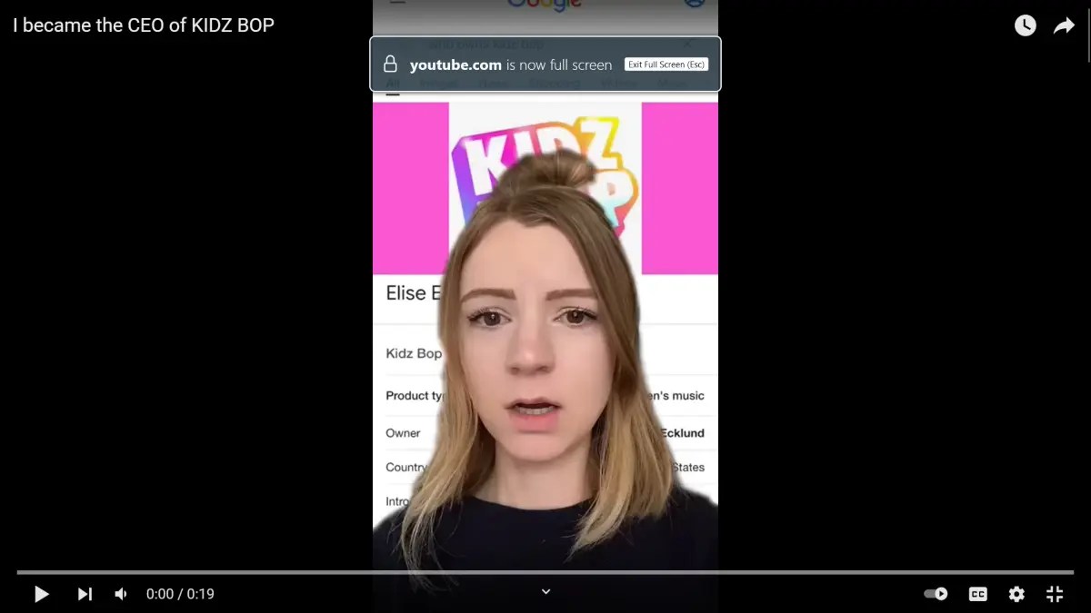 Who Owns Kidz Bop? Is Elise Eklund Its CEO?