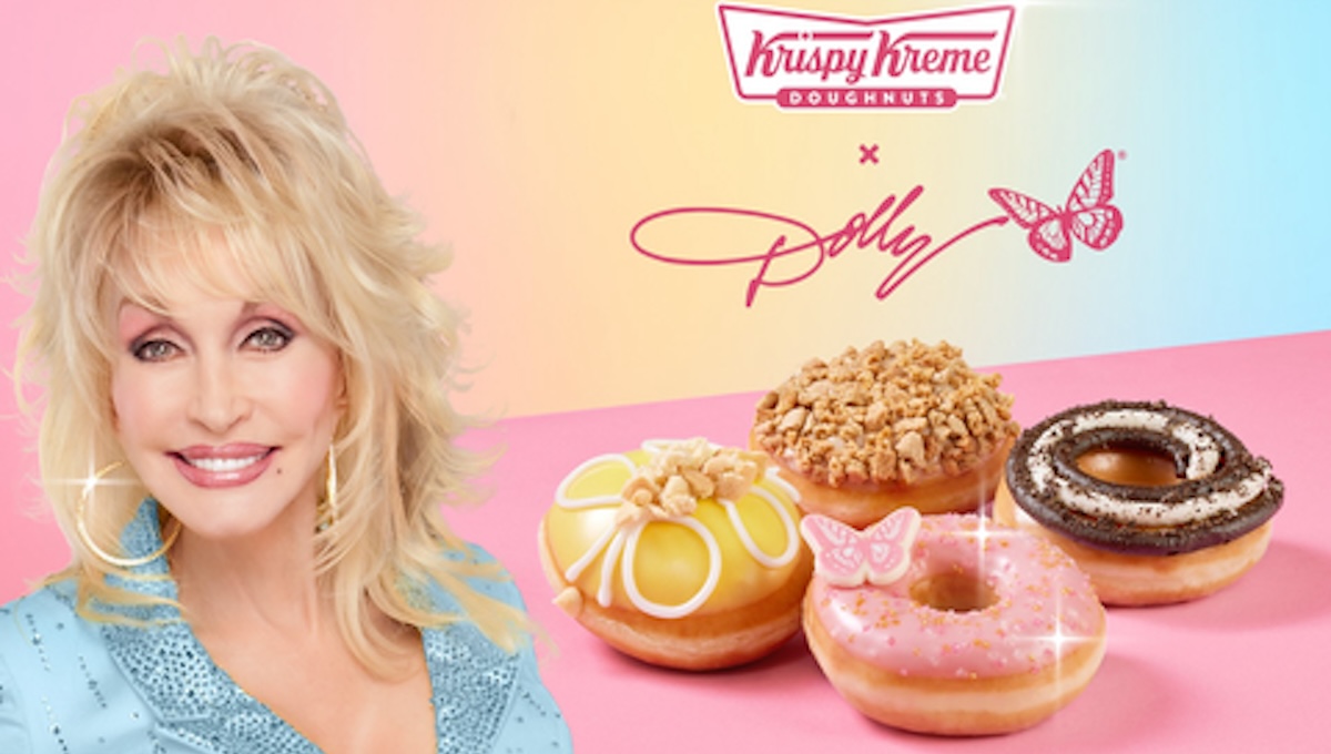 Dolly Parton and Krispy Kreme unveil new ‘Southern Sweets’ doughnut