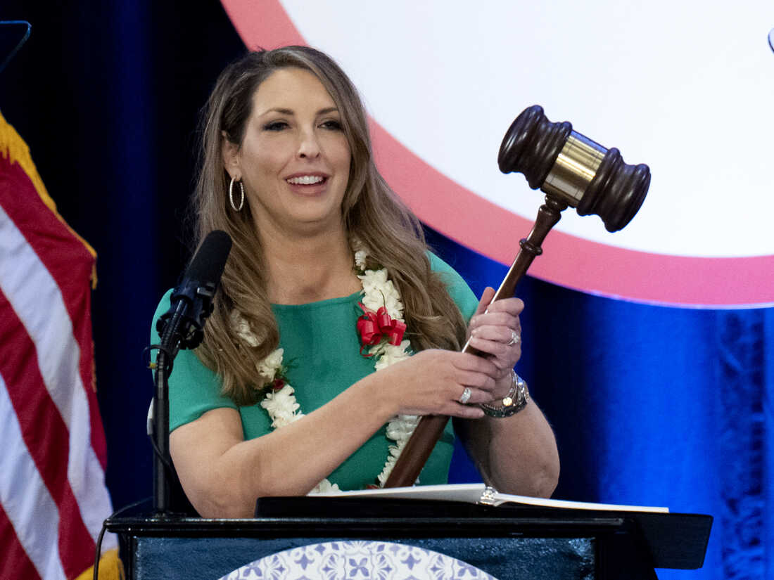 GOP Chair Ronna McDaniel is elected for two more years NPR