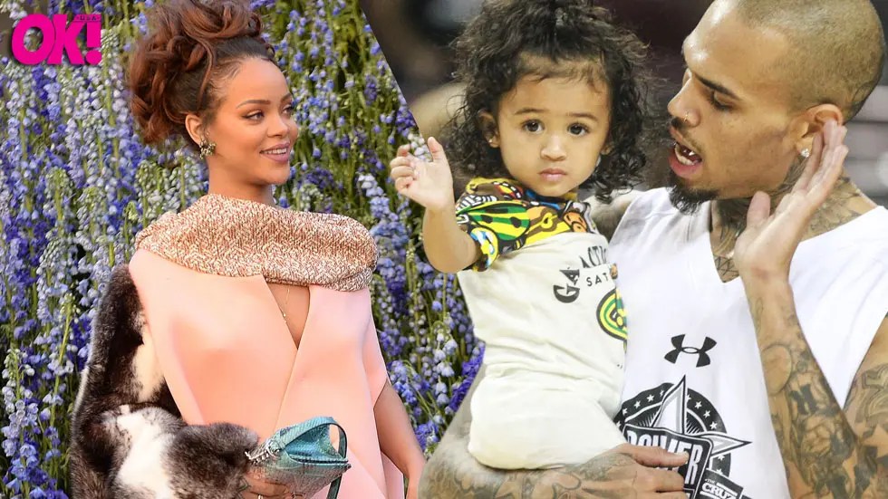 OK! Exclusive Rihanna Meets Chris Brown’s Daughter—Inside Their