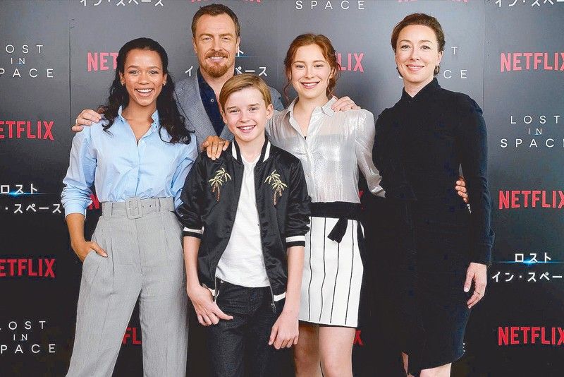 Portrait of a Happy (Space) Family