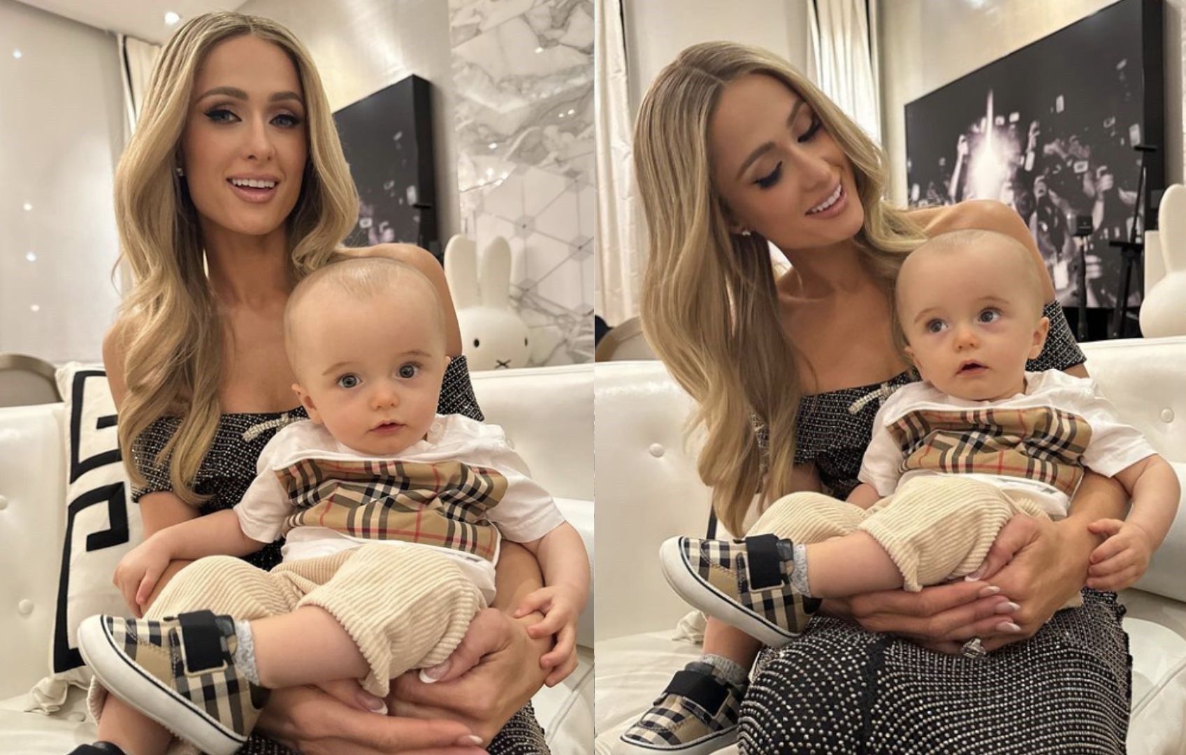 'My world, biggest blessing' Paris Hilton defends infant son from 'big