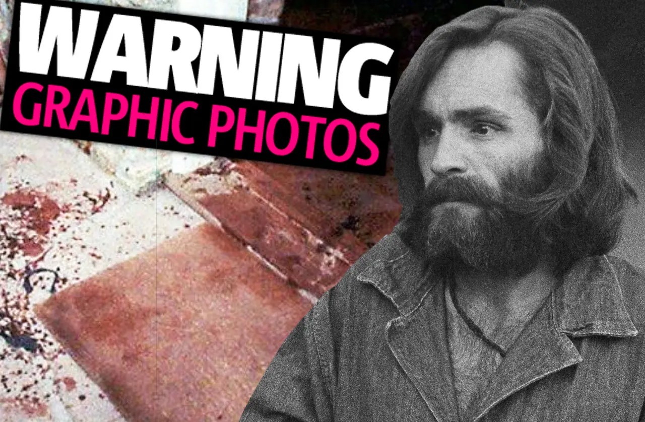 Charles Manson Dead Crime Scene Photos Of The Killer's Bloody Murders