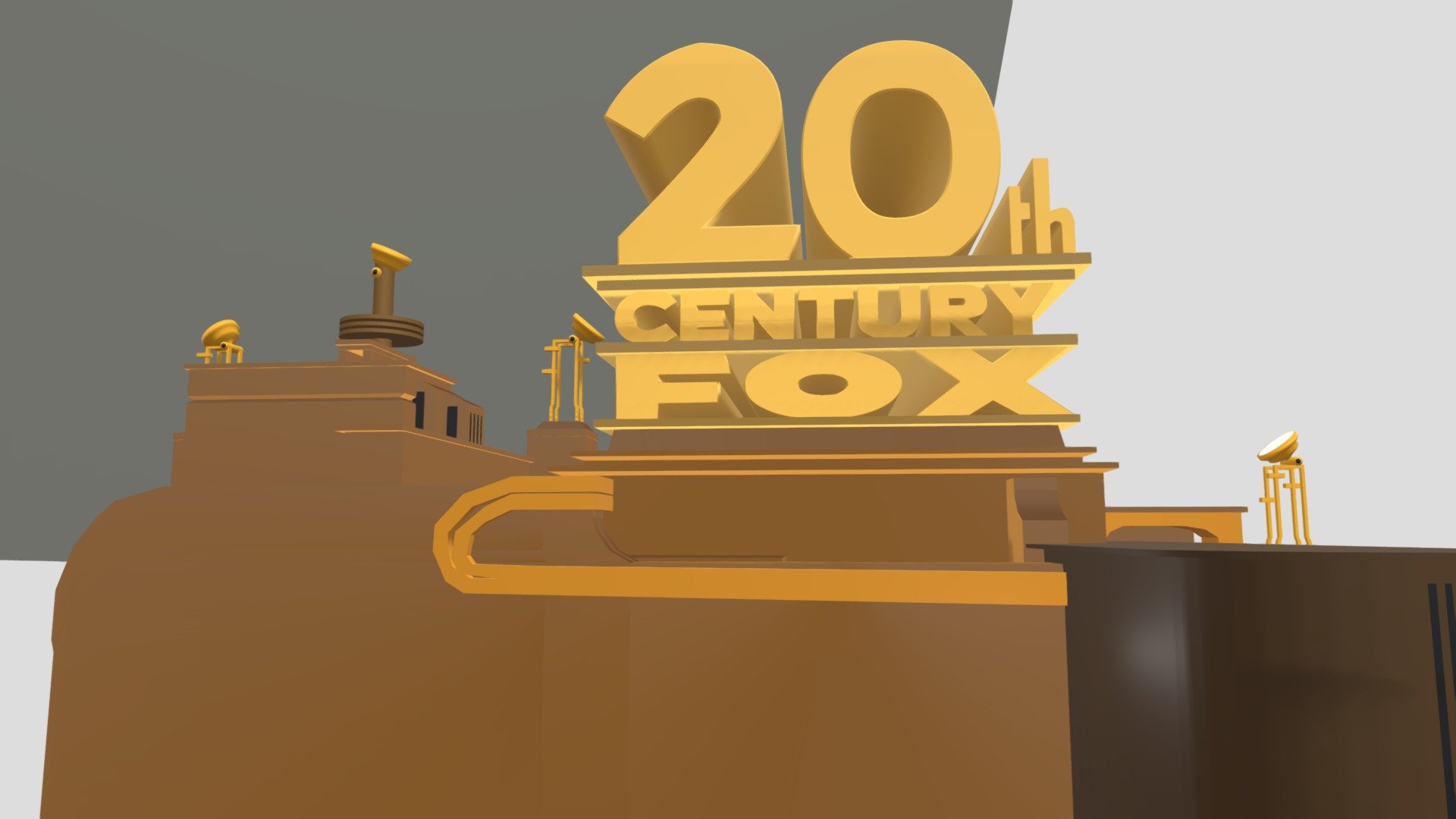 20th Century Fox Logo On Family Guy 3D model by kidsthyes [e30e7a4