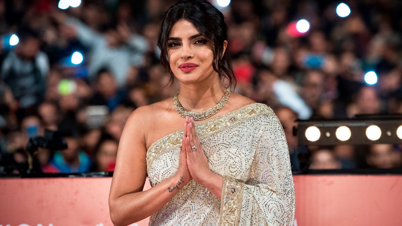 priyankachopraatMarrakechInternationalFilmFestivalsari