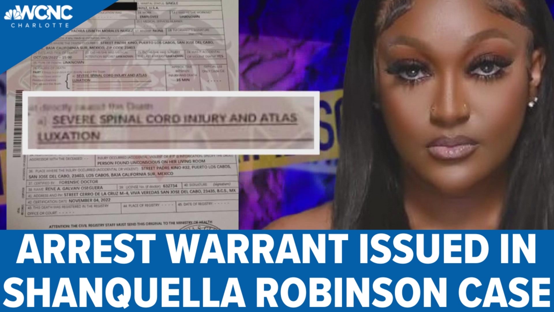Shanquella Robinson death Mexican authorities issue warrant