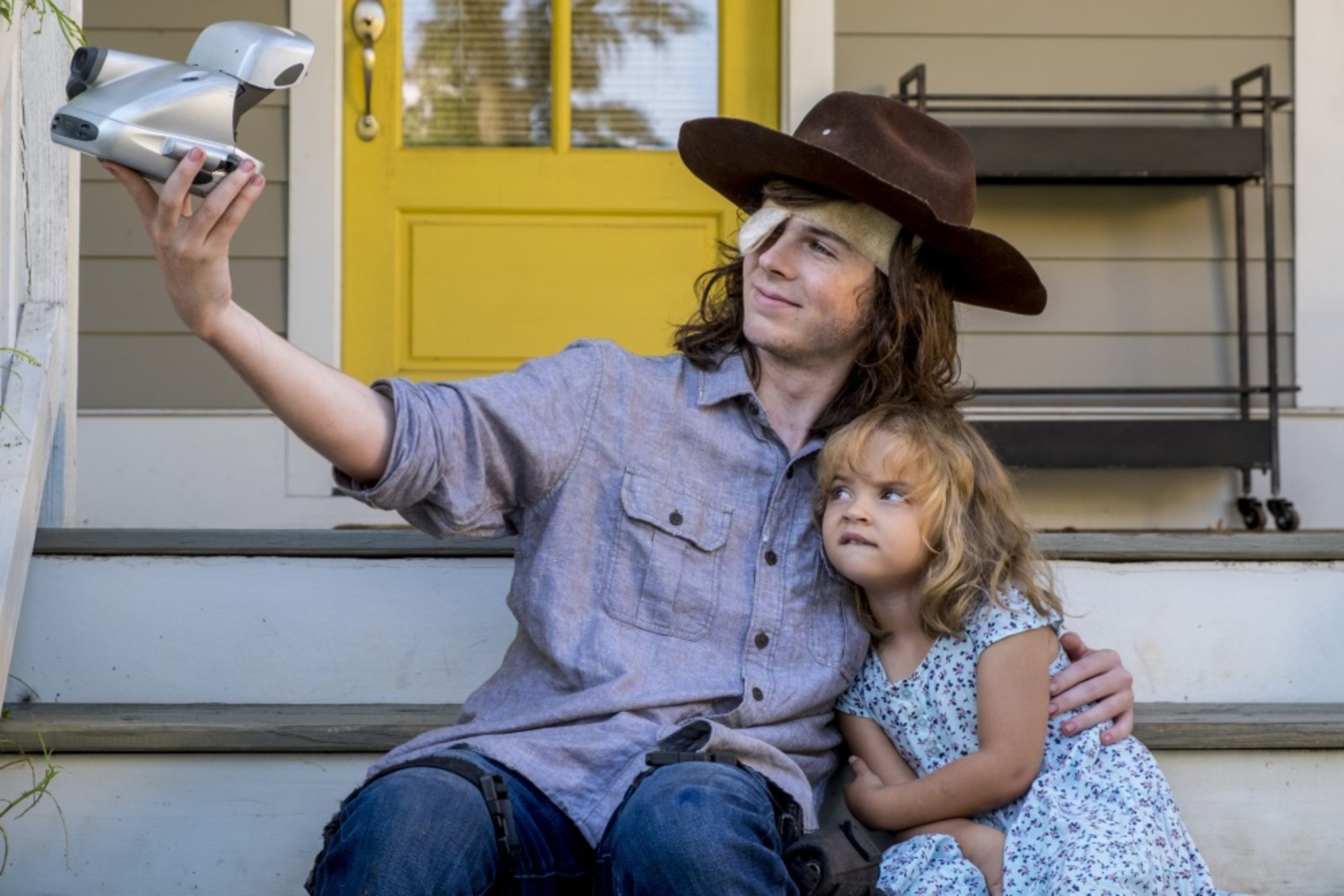 "The Walking Dead" Carls Tod hätte ganz anders aussehen können