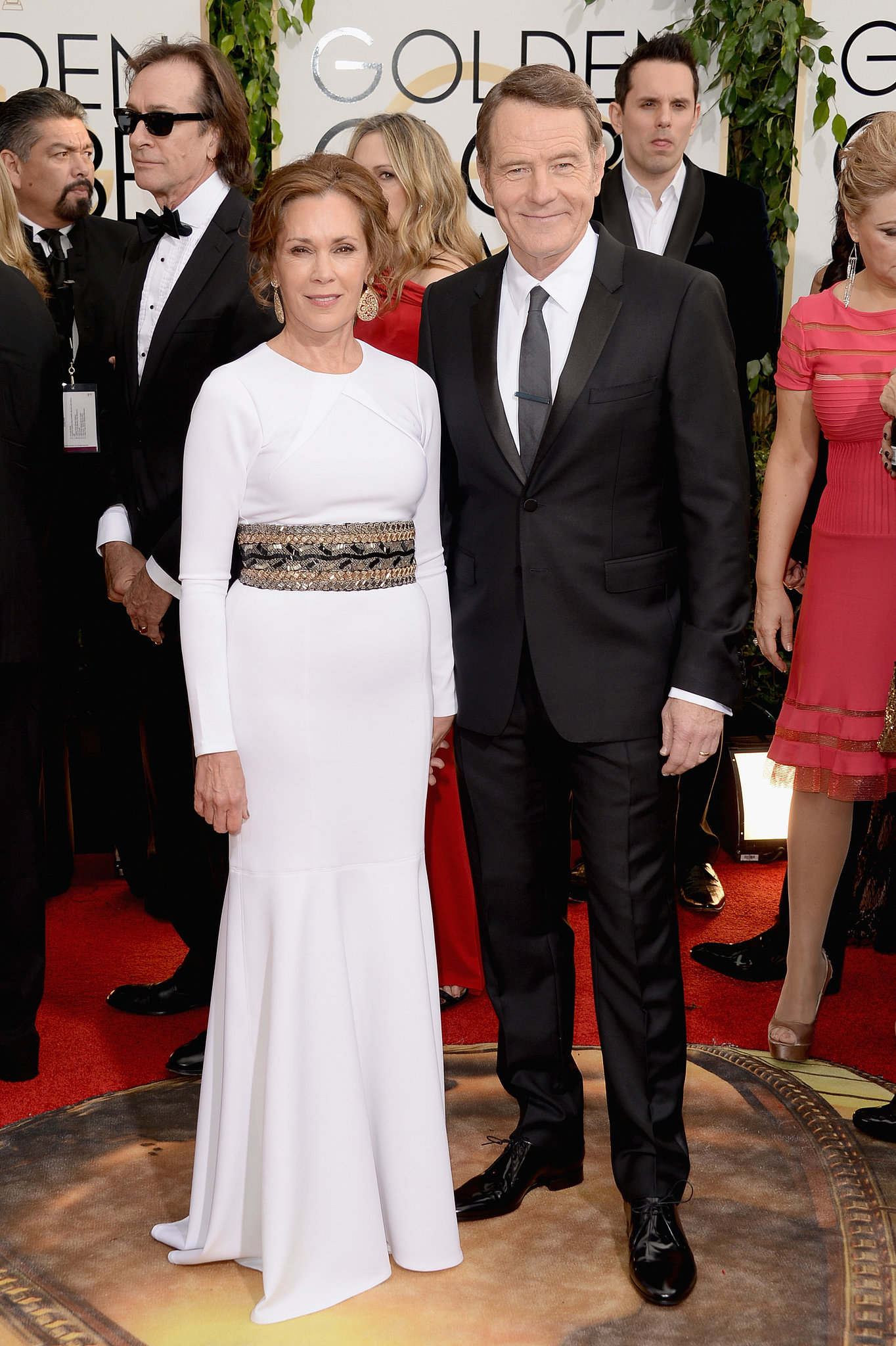 Bryan Cranston and his wife, Robin Dearden, walked the red carpet It